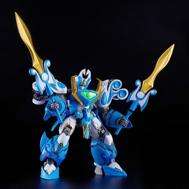 Mado King Granzort Moderoid Plastic Model Kit King's Style Aquabeat Gold Edition 18 cm 5