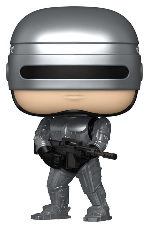 Robocop POP! Movies Vinyl Figures Robocop (Metallic) with Chase 9 cm Assortment (6) 1