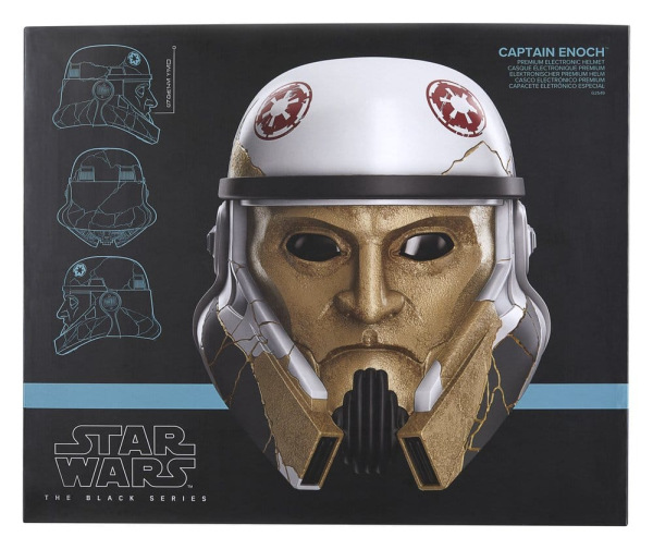 Star Wars: Ahsoka Black Series Electronic Helmet Captain Enoch 4