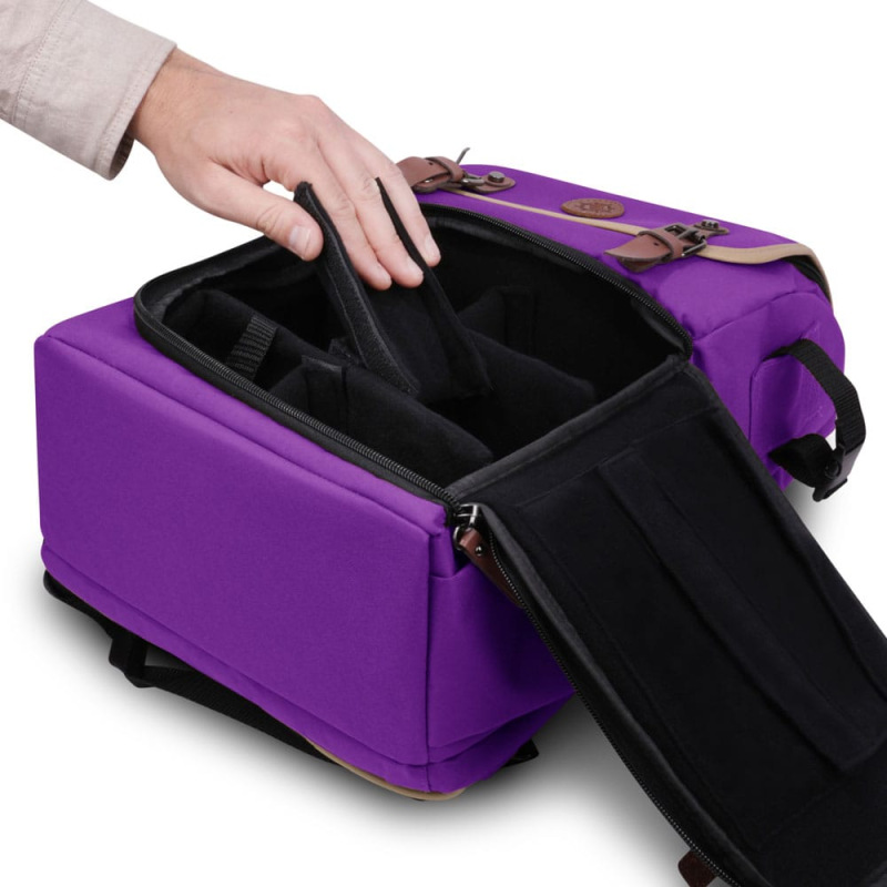 Enhance TCG Series Trading Card Backpack Designer Edition Purple Full-size 3