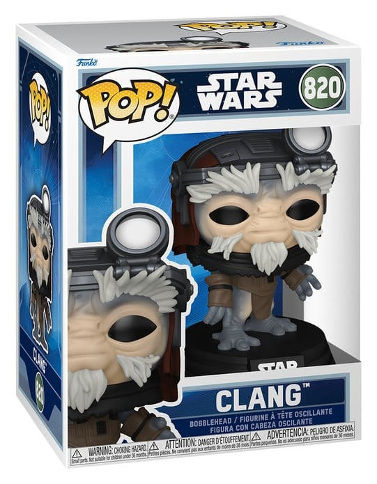Star Wars: Mandalorian & Grogu POP! Vinyl Figure Clang with Head Set 9 cm 2