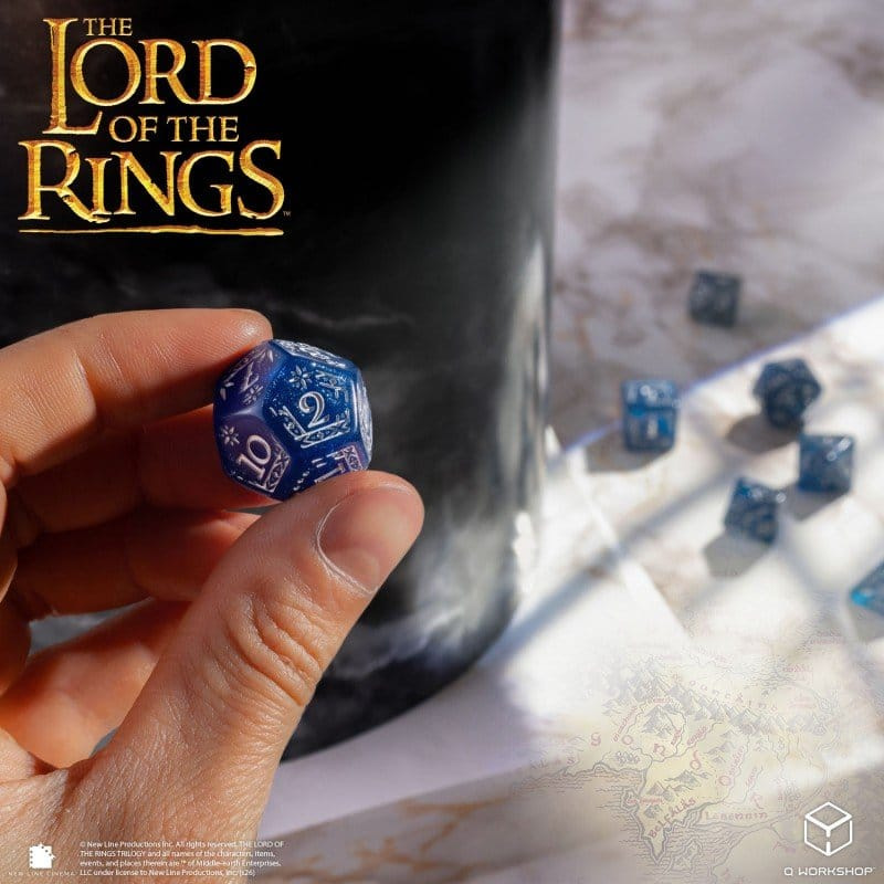 The Lord of the Rings Dice Set of 7 Gondor 3