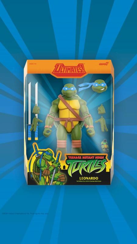 Teenage Mutant Ninja Turtles Ultimates Action Figure Wave 12 Leonardo 18 cm