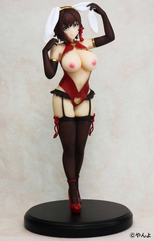 Original Character PVC Statue 1/6 Yui Red Bunny Ver. Illustration by Yanyo 26 cm