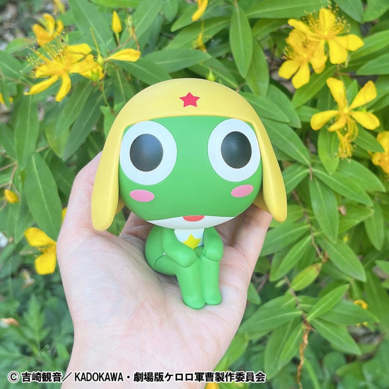 Sergeant Frog Look Up PVC Statue Keroro 11 cm 7