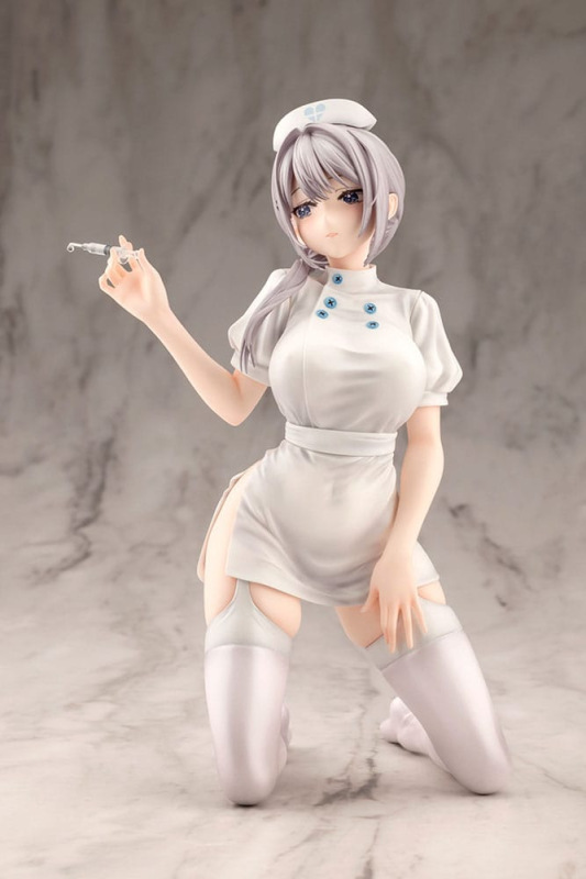 Original Character PVC Figure Saotome Shino Nurse Ver. Illustration by Minori Chigusa 17 cm 7