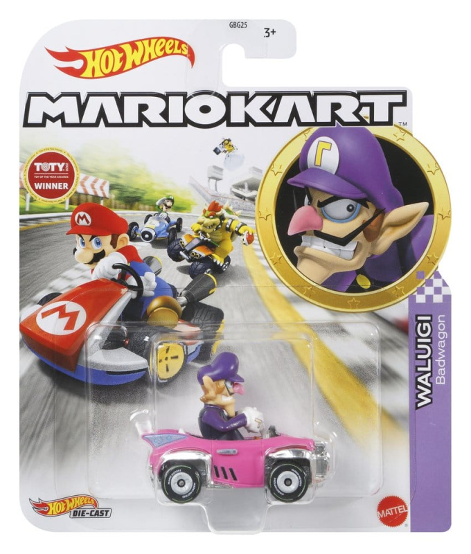 Mario Kart Hot Wheels Die-Cast Vehicles 1:64 978T Assortment (8) 2