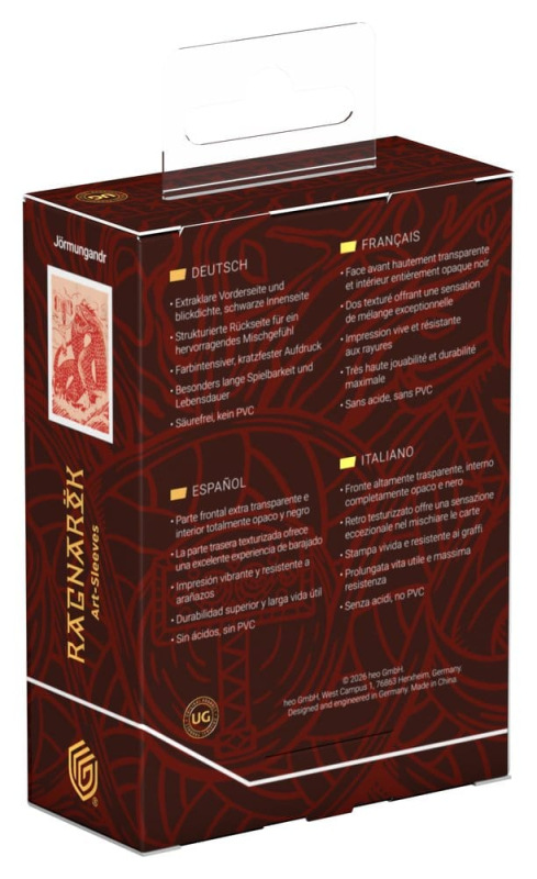 Ultimate Guard Art Sleeves "Ragnarök" - Jörmungandr 2