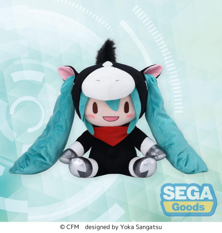Character Vocal Series 01: Hatsune Miku Fuwa Petit Plush Figure Hatsune Miku Horse 2026 LL 40 cm