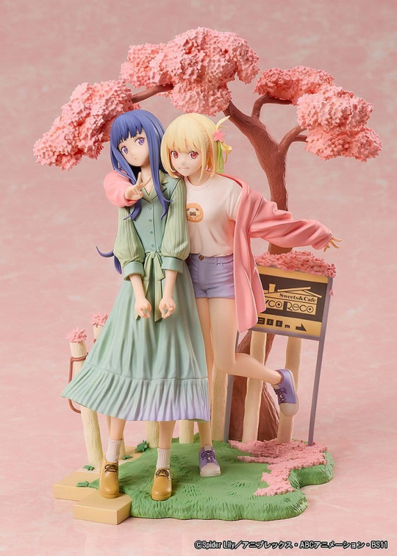 Lycoris Recoil PVC Figures 2-Pack Chisato Nishikigi & Takina Inoue Spring Ver. 25 cm 1
