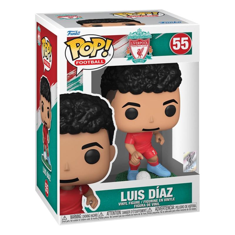 Liverpool F.C. POP! Football Vinyl Figure Luis Díaz 9 cm 1