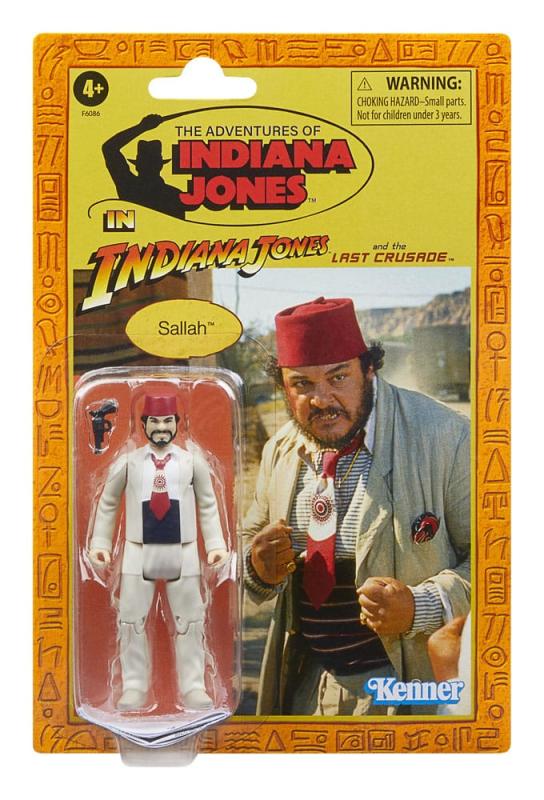 Indiana Jones Retro Collection Actionfigur Sallah (The Last Crusade) 10 cm