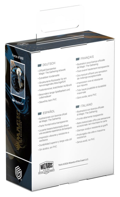 Ultimate Guard Art Sleeves Magic: The Gathering "Secrets of Strixhaven" - Force of Will 3