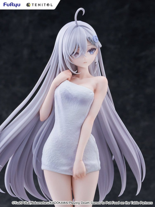 Playing Death Games to Put Food on the Table Light Novel PVC Statue Yuki Golden Bath Ver. 30 cm 6