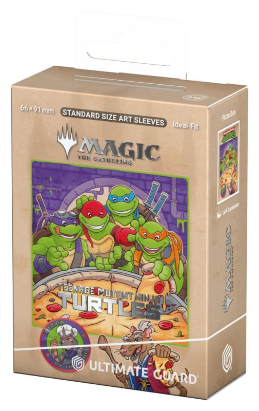 Ultimate Guard Art Sleeves Magic: The Gathering | Teenage Mutant Ninja Turtles - Pizza Box 1