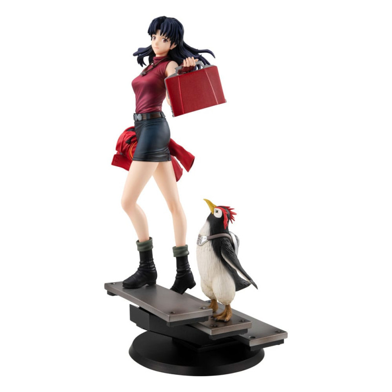 Rebuild of Evangelion Gals PVC Statue Misato Katsuragi & Pen Pen 25 cm 6