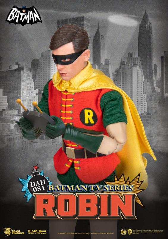 DC Comics Dynamic 8ction Heroes Action Figure 1/9 Batman TV Series Robin 24 cm 3