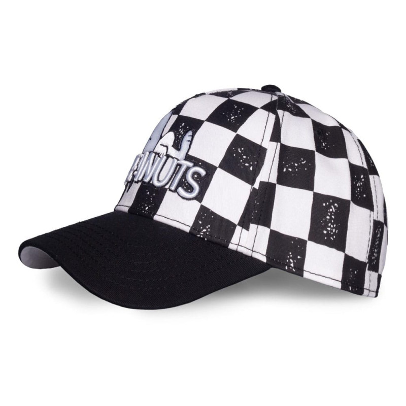 Peanuts Baseball Cap Checkerboard Logo 4
