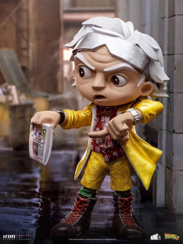 Back to the Future II Mini Co. PVC Figure Doc Brown 15 cm 13