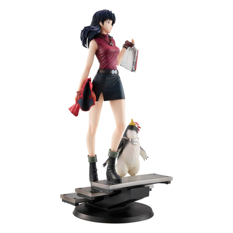 Rebuild of Evangelion Gals PVC Statue Misato Katsuragi & Pen Pen 25 cm 3