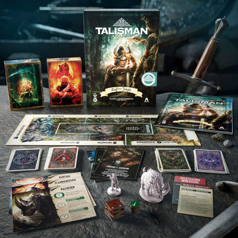Talisman: Nemesis Board Game Expansion Ruf der Jagd *German Version* 3