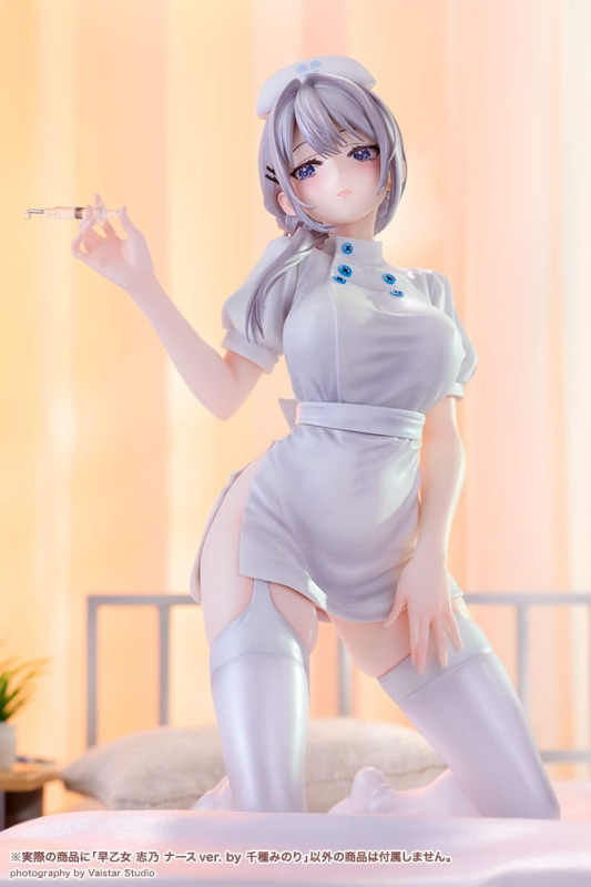 Original Character PVC Figure Saotome Shino Nurse Ver. Illustration by Minori Chigusa 17 cm 3