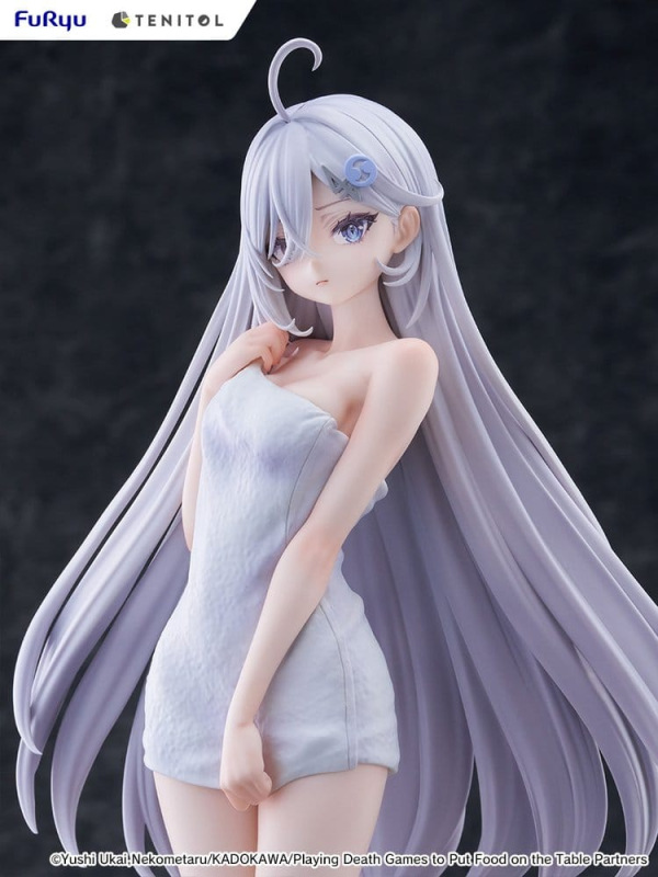 Playing Death Games to Put Food on the Table Light Novel PVC Statue Yuki Golden Bath Ver. 30 cm 5