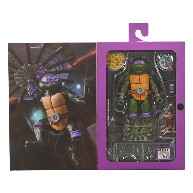 Teenage Mutant Ninja Turtles (Cartoon) Action Figure Ultimate Donatello VHS 18 cm 5