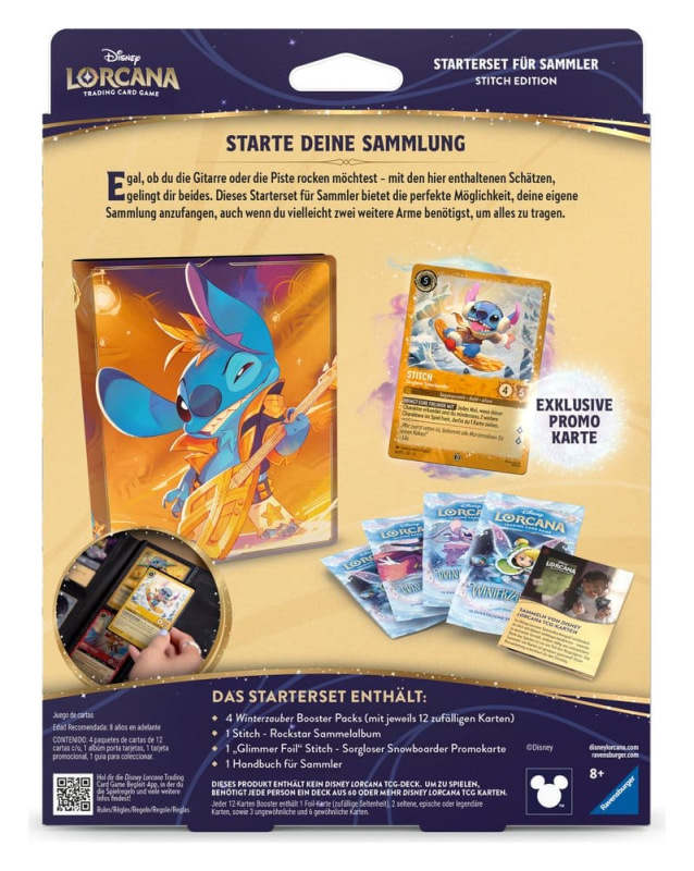 Disney Lorcana TCG Collection Starter Set Stitch Edition *German Edition* 1