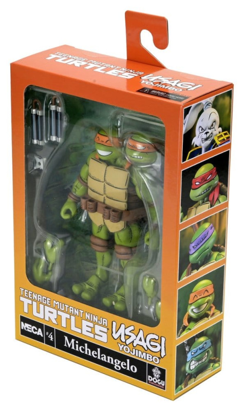 Teenage Mutant Ninja Turtles x Usagi Yojimbo Ultimate Action Figure Michelangelo 18 cm 3