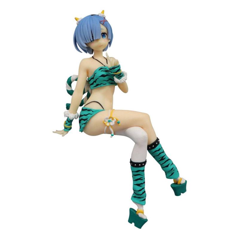 Re:Zero Noodle Stopper PVC Statue Rem Demon Costume Another Color Ver. 16 cm