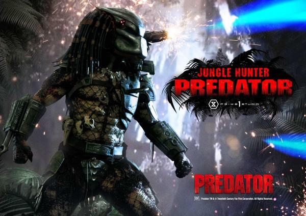 Predator - 1/3 Jungle Hunter Predator Deluxe Bonus Version 90 cm - Prime1