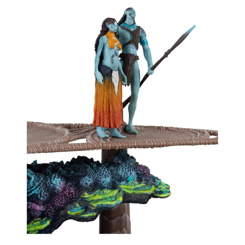 Avatar: The Way of Water Action Figures Metkayina Reef with Tonowari and Ronal 1