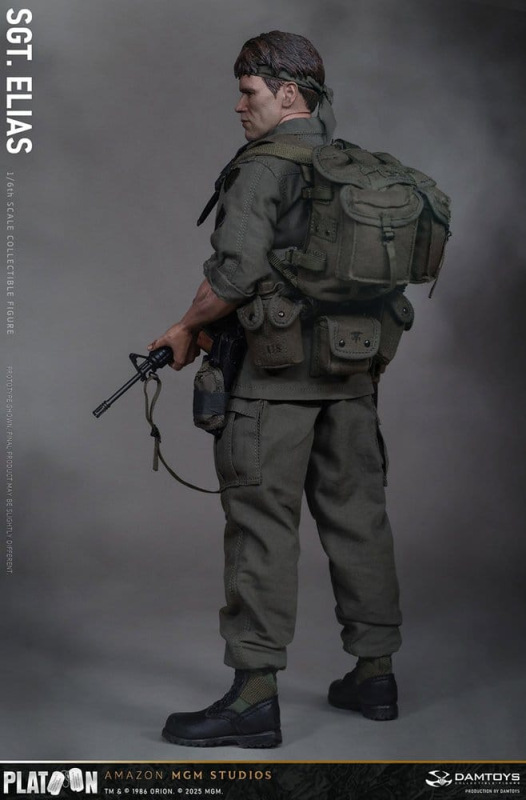 Platoon Action Figure 1/6 Sergeant Elias 30 cm 10