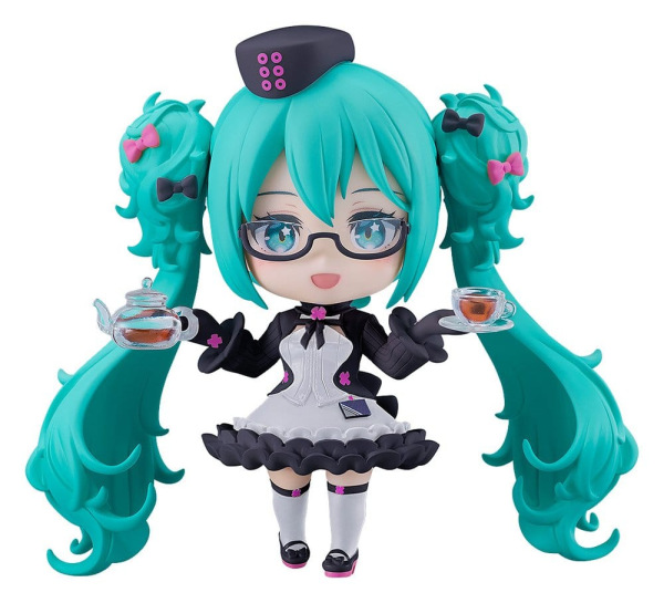 Character Vocal Series 01: Hatsune Miku Nendoroid Action Figure Hatsune Miku: Glasses x Café Ver. 10
