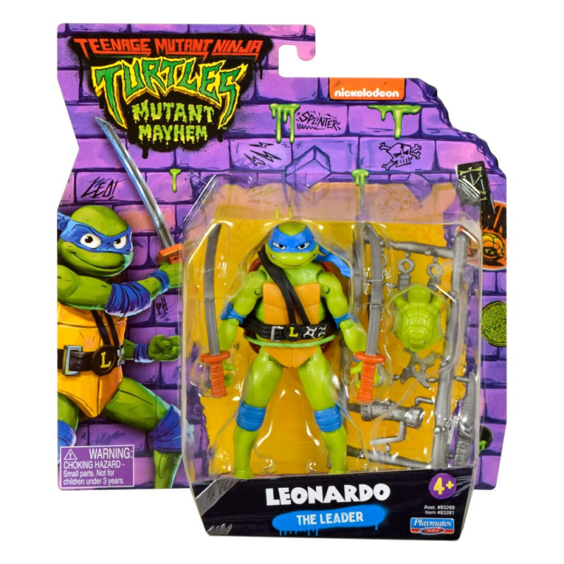 Teenage Mutant Ninja Turtles: Mutant Mayhem Action Figures 10 cm Basic Assortment (12) 1
