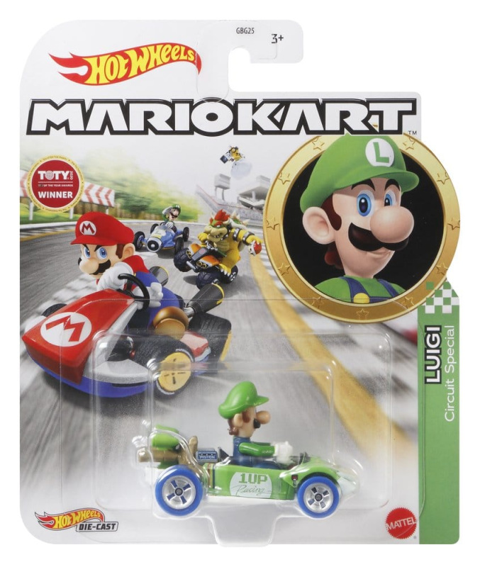 Mario Kart Hot Wheels Die-Cast Vehicles 1:64 978T Assortment (8) 9
