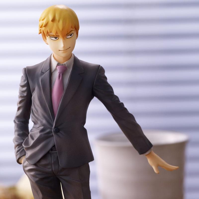 Mob Psycho 100 III Statue PVC Reigen Arataka Resale 24 18 cm