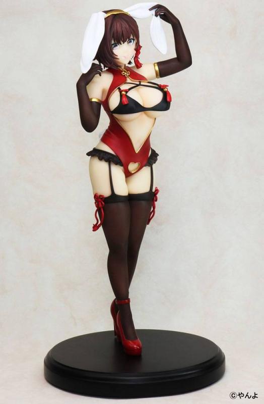 Original Character PVC Statue 1/6 Yui Red Bunny Ver. Illustration by Yanyo 26 cm