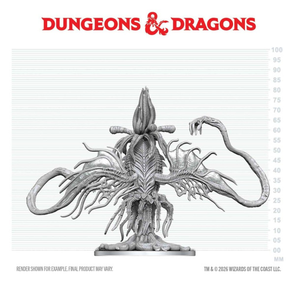 Dungeons & Dragons Nolzur's Marvelous Miniatures Unpainted Miniature Elder Thing 20 cm 1