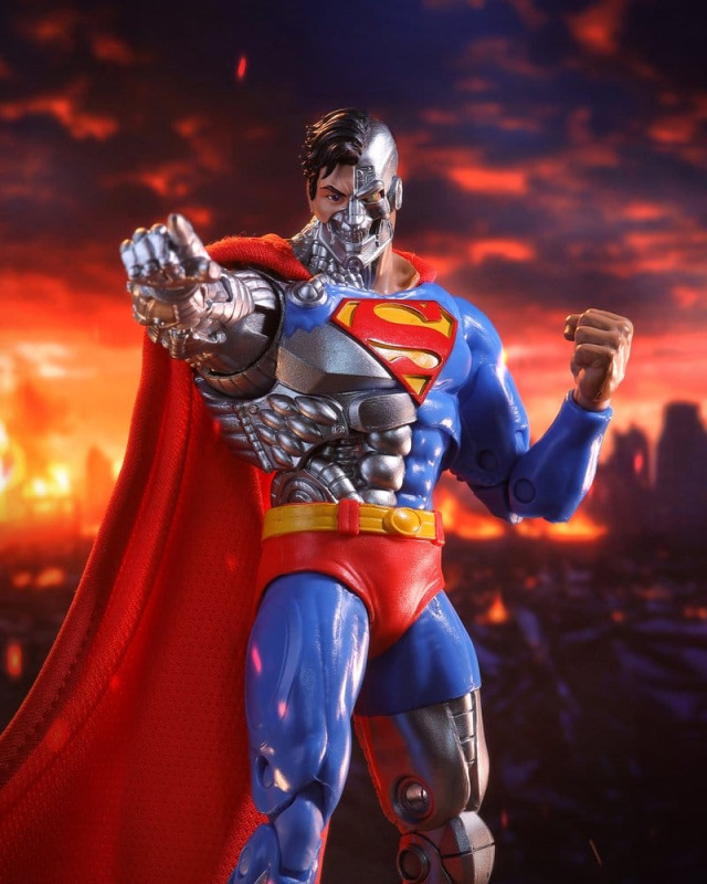 DC Multiverse McFarlane Vault Collection Action Figure Cyborg Superman (Revenge of the Green Lantern 11