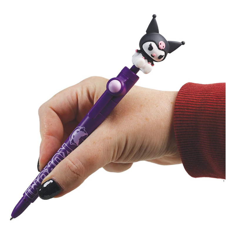 Sanrio Fidget Pen Kuromi Purple 1