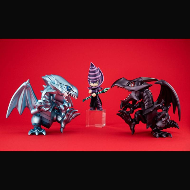 Yu-Gi-Oh! Duel Monsters Megatoon PVC Statue Red Eyes Black Dragon & The Winged Dragon of Ra 13 cm (w