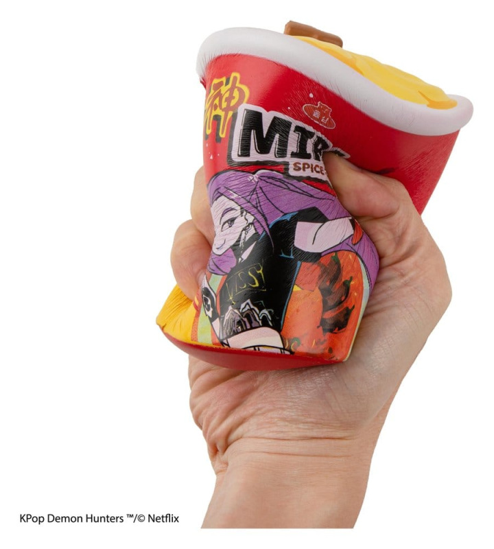 KPop Demon Hunters Squishy Anti Stress Figure Mira Spice Queen Noodles 2