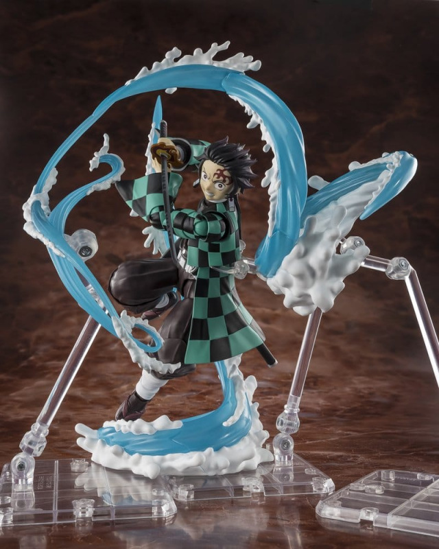 Demon Slayer: Kimetsu no Yaiba S.H. Figuarts Accessory Set Tanjiro Kamado & Giyu Tomioka Water Breat 3