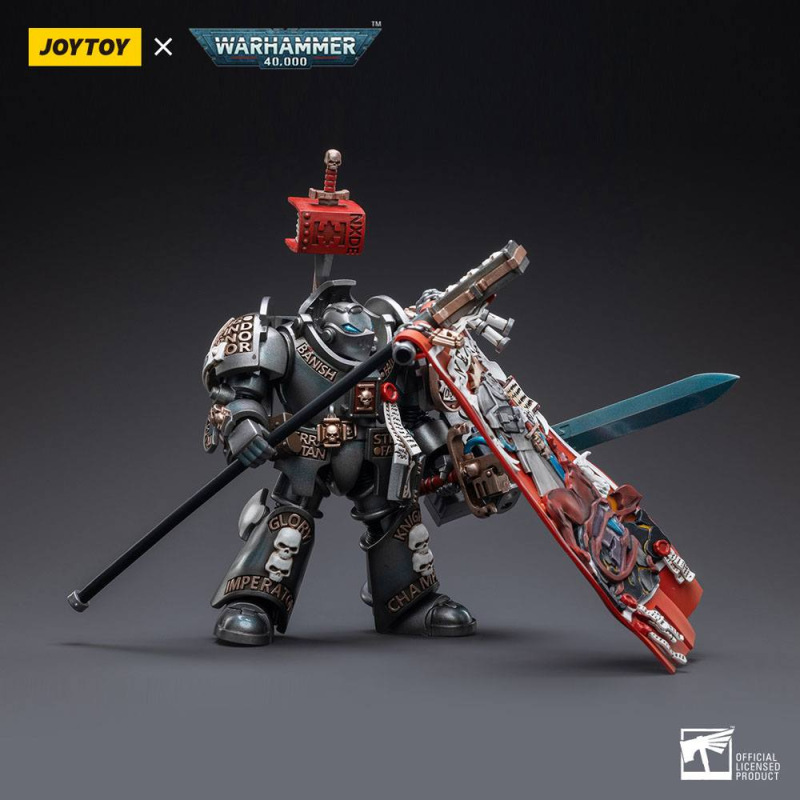 Warhammer 40k Action Figure 1/18 Grey Knights Terminator Retius Akantar 13 cm 14