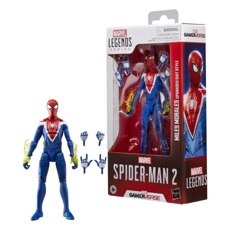 Spider-Man 2 Marvel Legends Gamerverse Action Figure Miles Morales (Upgraded Suit Style) 15 cm 2