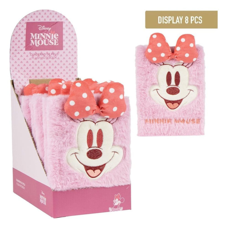 Disney Plush Notebook Minnie Mouse Display (8) 1