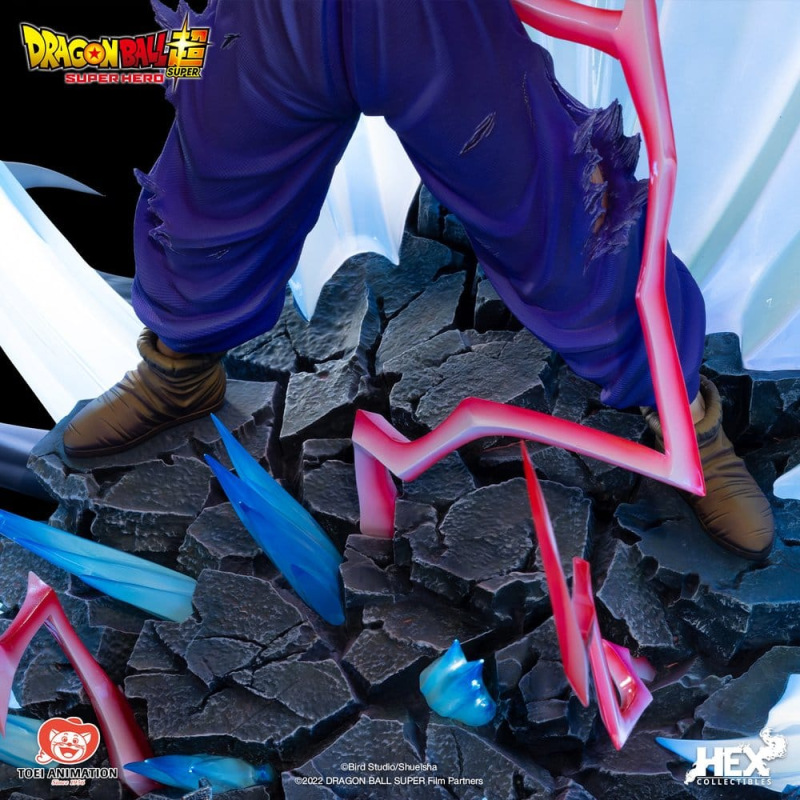 Dragon Ball Super: Super Hero 1/4 Statue Son Gohan 82 cm 5