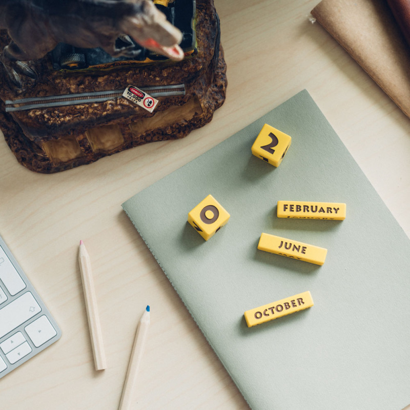 Jurassic Park 3D perpetual Calendar 4